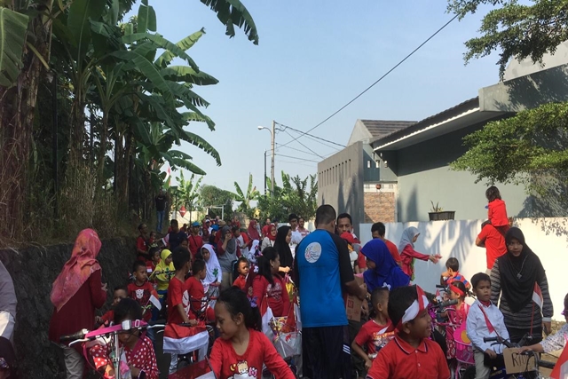 Gempita Perayaan HUT RI ke-74 di Griya Pondok Rajeg, Cibinong